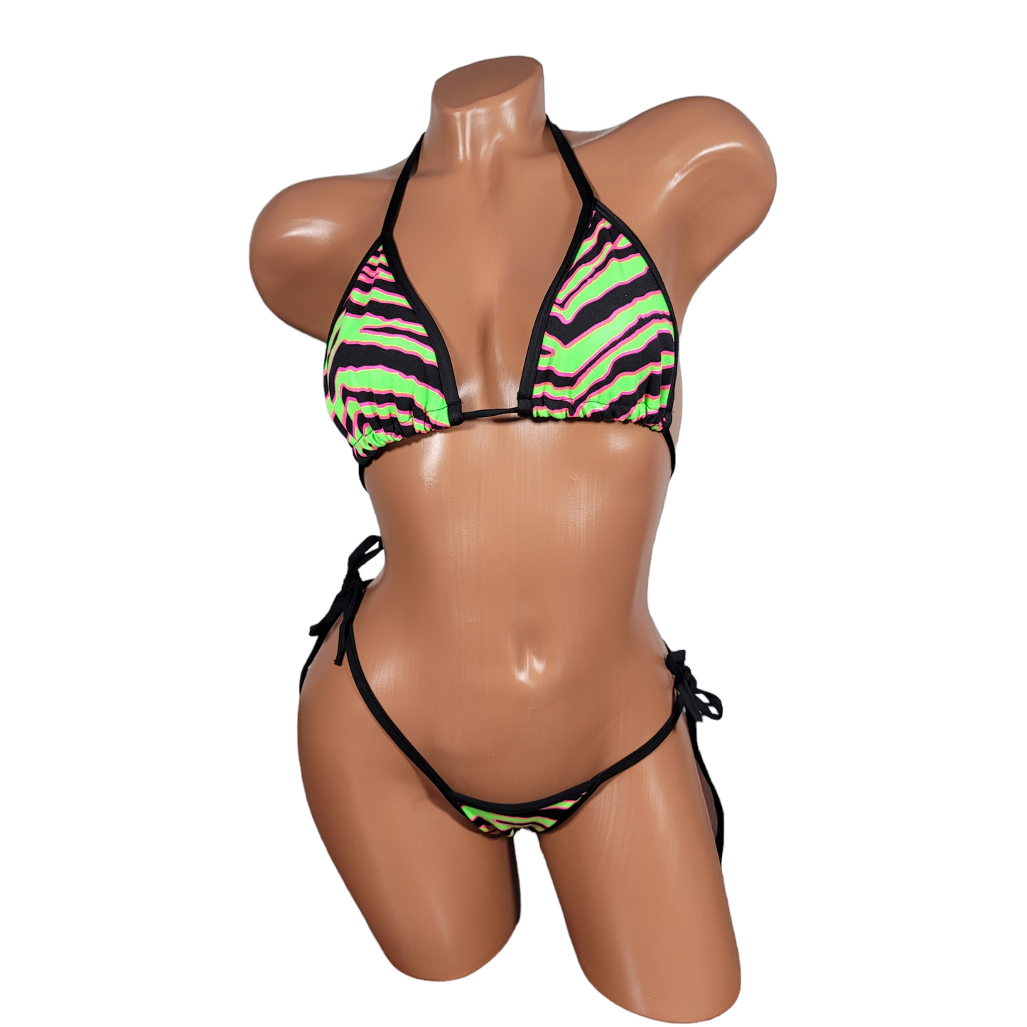 Bikini - Neon Zebra