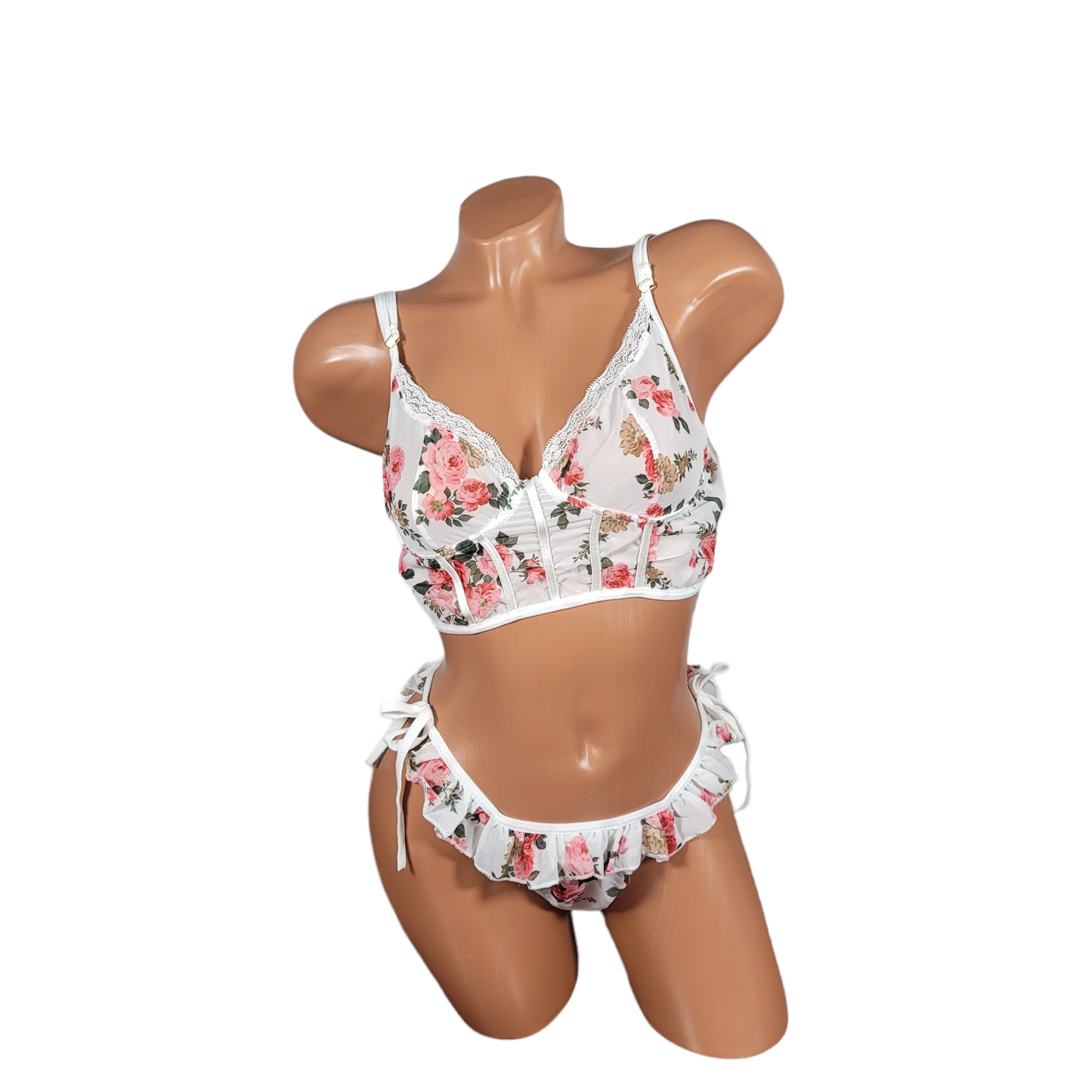 Floral Lingerie Set